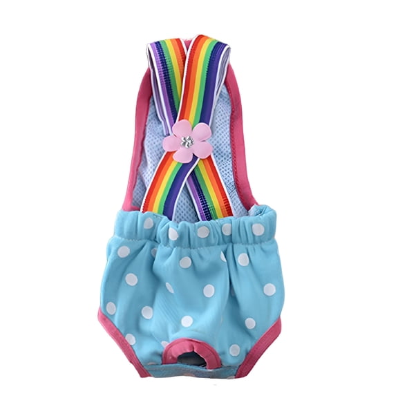 TELOLY Dog Period Jumpsuits Briefs Diaper Shorts for Girl Cats Dogs Female Diaper Pants Dog Diapers Female