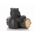 thumbnail image 3 of Hi-Line Gift Ltd Bear with "Go Fishing" Sign Statue, 3 of 10