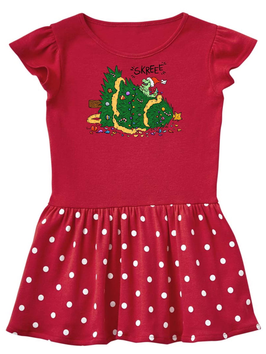 tiny baby christmas dress