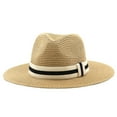 thumbnail image 4 of ibiyuan Sun Hats For Women Uv Protection,Summer Sun Hats For Outdoor Activities Versatile Sun Hat With Elastic Stripe Band And Classic Design, 4 of 4