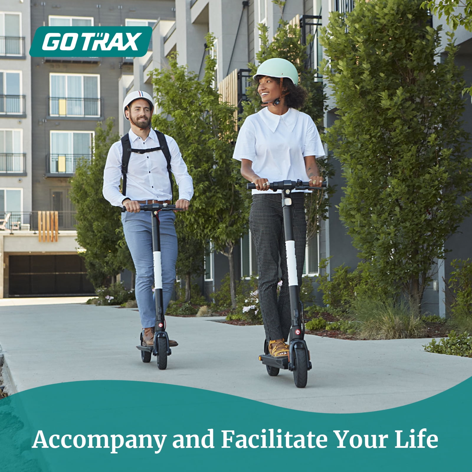 GOTRAX XR Elite Commuting Electric Scooter for adults, Peak 400W 36V Motor 8.5" Tires 15.5mph Speed with Cruise Control Foldable E-Scooter