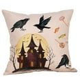 thumbnail image 1 of Up to 65% Off SMihono Halloween Decoration Hemp Simulation Applique Pillowcase Living Room Sofa Party, 1 of 1