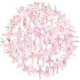 thumbnail image 2 of 35pcs-50pcs Elegant Stationery Stickers Ballerina Teacher Reward Decals Ballet Waterproof Graffiti for Luggage Phone Suitcase, 2 of 9
