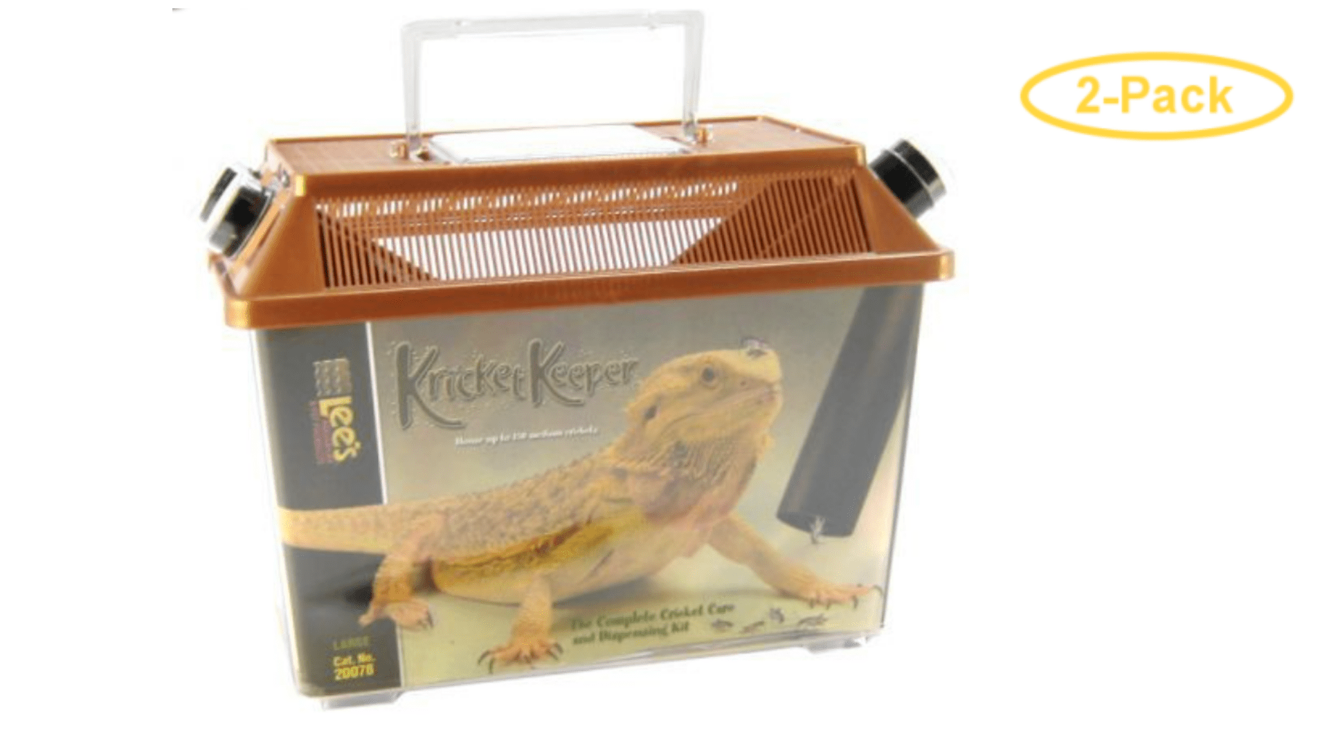 Kricket Keeper Small Cricket Carrier Habitat Reptile Houses Food Holder Parts 
