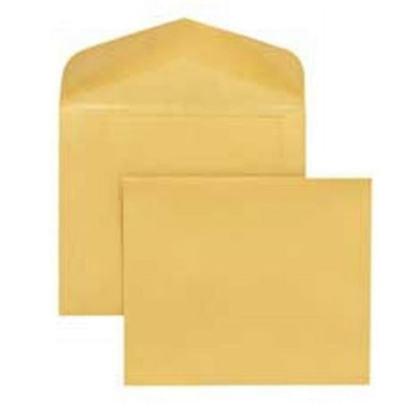 Quality Park Products QUA54416 Heavy-Duty Document Envelope- 10in.x15in.- Cameo Buff