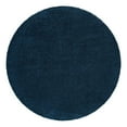 thumbnail image 5 of Unique Loom Solid Shag Collection Area Rug (10' Round Sapphire Blue/Navy Blue), 5 of 7