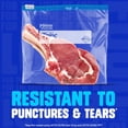 thumbnail image 2 of Ziploc Large Freezer Bags, Prevents Freezer Burn, Microwave & Freezer Safe, New Stay-Open Design, Stand-Up Bottom, BPA Free, 66 Count, 2 of 7