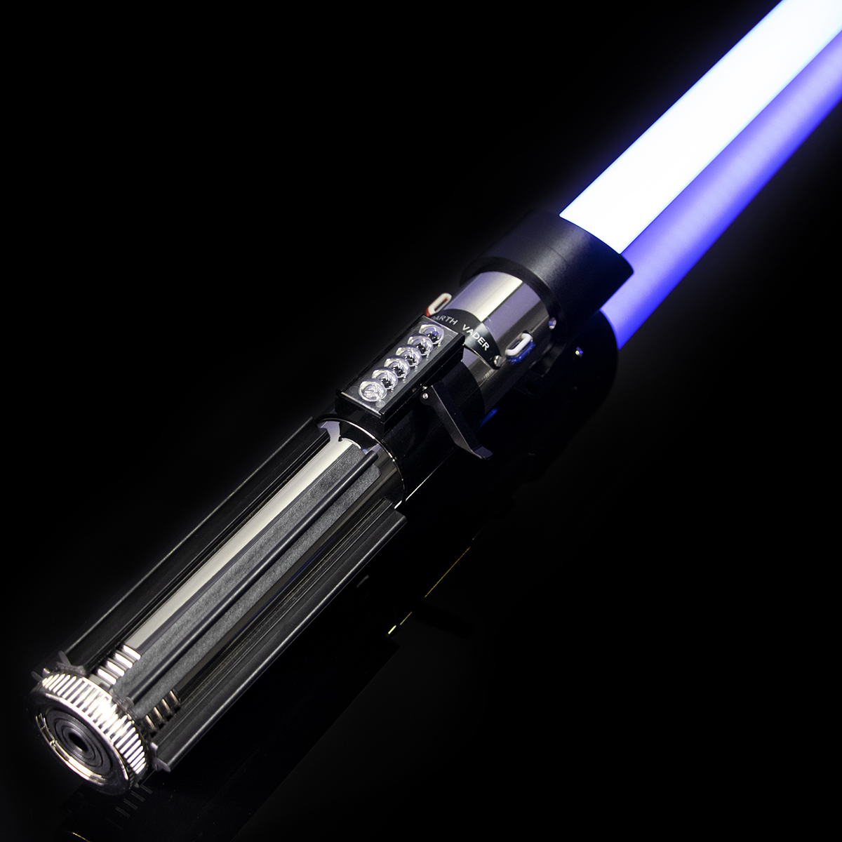 Buy ZiaSabers DV Neopixel Lightsaber Silver Aluminum Hilt Darth Vader