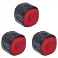 thumbnail image 1 of 3X Luces Traseras para Bicicleta, Luces Inteligentes con Sensor de Freno Automático, Luces Traseras Recargables e Impermeables, Accesorios para Bicicleta, 1 of 5