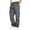 Dark Gray, variant on YNGKMEA Men's Cargo Sweatpants Plus Size Uncuffed Baggy Sweatpants Oversized Wide Leg Athletic Gym Pants with Pockets