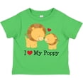 thumbnail image 3 of Inktastic I Love My Poppy Grandpa Boys or Girls Toddler T-Shirt, 3 of 5