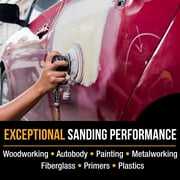 Dura-Gold Premium 6 Wet or Dry Sanding Discs - 220 Grit (Box of 20) - High-Performance Sandpaper Discs with Hook & Loop Backing, Fast Cutting Silicon Carbide - Color Sanding Sander, Car Polishing