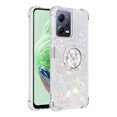 thumbnail image 2 of Funda para Xiaomi Redmi Note 12 5G con Brillo Líquido Flotante, Purpurina, Parachoques y Anillo Giratorio Soporte, 2 of 5