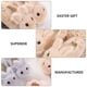thumbnail image 5 of par de lindas pantuflas antideslizantes con forma de conejo para niños (talla 15/16), 5 of 8