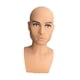thumbnail image 5 of Peluca de cabeza de maniquí masculino, modelo de exhibición, cabeza versátil, realista, profesional con hombro, cabeza de maniquí para postizos de, 5 of 10