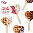 thumbnail image 5 of Rise by Dash Heart Mini Maker for Individual Waffles, Hash Browns, Keto Chaffles, Non-Stick, 4 inch - Pink Heart, 5 of 7