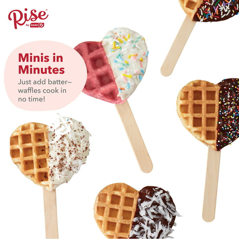Rise By Dash Mini Waffle Bowl Maker for Ice Cream, Other Sweet