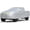 Silver, variant on 6 Layers Hatchback Car Cover Waterproof All Weather for Automobiles Heavy Duty Full Exterior Cover Outdoor Sun Snow Protection Universal Fit for Hatchback (146-157 inch)