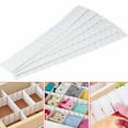 thumbnail image 2 of Séparateur de Tiroir Ajustable pour Clapboard, Organisateur de Rangement pour Garde-Robe 6 Pcs, 2 of 6