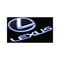 thumbnail image 1 of Lámpara ambiental de proyección de puerta Lexus LS RX ES IS LX, 2 piezas (etiqueta blanca sin círculo), 1 of 5