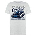 thumbnail image 1 of West Coast Custom Car T-Shirt Men -Image by Shutterstock, Male Medium, 1 of 2