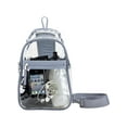 thumbnail image 6 of Eastsport Unisex Clear Sling Stadium Approved Bag, Grey Trim, 6 of 6