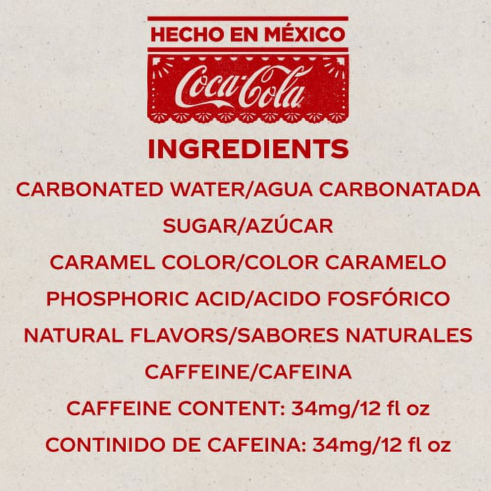 2X-Coca-Cola Mexican Soda Bottles - 12 fl oz - 4 pk