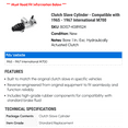 thumbnail image 2 of Clutch Cylinder - Compatible with 1965 - 1967 International M700 1966, 2 of 2