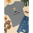 thumbnail image 3 of Funny And Happy Toy Bear T-Shirt Women -Image by Shutterstock, Female XX-Large, 3 of 4