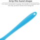 thumbnail image 4 of Silicone Pasta Fork (11.2"), High Heat Resistant to 480°F, Food Grade Pasta Spoon, BPA Free, Spaghetti Strainer & Server Spoon (Noodle Spoon,Blue), 4 of 5