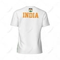 thumbnail image 4 of Exclusive design India Flag Grain 3D Printed Men For Running Bike Soccer Tennis Fitness Sports tshirt Mesh Fans Short T-shirt, 4 of 13