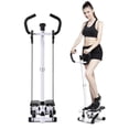thumbnail image 4 of Exercise Stepper Machine with LCD Monitor, Unbranded Workout Stair Climber Stepper for Home Gym, Stepper Fitness Machine W/ Handle and Resistance Bands, 4 of 7