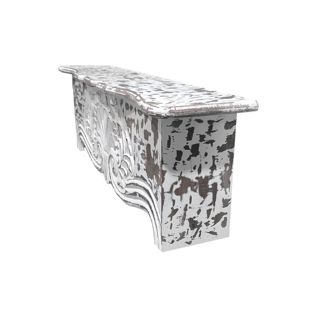 The Urban Port - Floating shelf - MDF frame - antique white