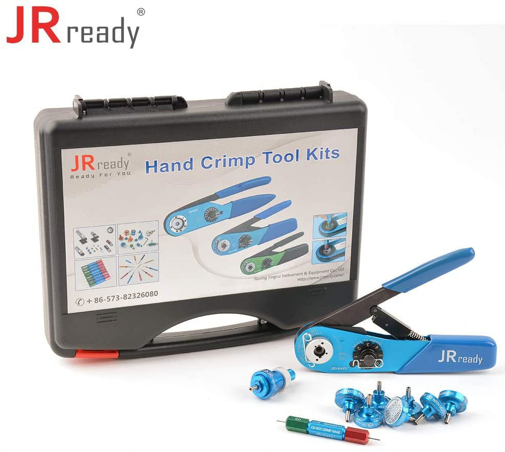 JRready ST2060 M22520 2 615717 01 Tool G125 and Barrel and in 20 Crimp Solid Contact Electronic for of Aviation Positioner Crimper Indent Gauge W1A YJQ Connector Systems 32awg 7 Kit Miniature