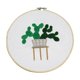 thumbnail image 2 of Kit de punto de cruz Herramientas para el hogar Arte vegetal DIY Bordado con aros Costura Estilo4, 2 of 8