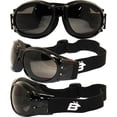 thumbnail image 5 of Eagle Interchangeable Kit Motorcycle Biker Goggles Comes with 3 Lenses and a Case, 5 of 5