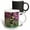 Multicolor, variant on 3drose, American Goldfinches on Thistle Tube Feeder in Redbud Tree, Marion, Il, 11oz Two-tone Black Mug