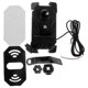 thumbnail image 3 of Bike Phone Mount Holder For Motorbike Riders Designed In Practical Shape With Charging Feature 1Pcs, 3 of 5