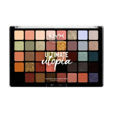 NYX PROFESSIONAL MAKEUP 40 Color Ultimate Utopia Palette, Eyeshadow Palette
