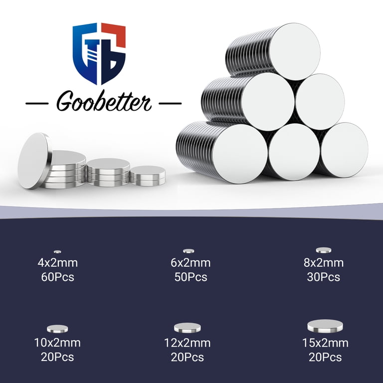 Brudazon | 25 mini schijfmagneten 6x1 mm | N52 dikke stand - neodymium magneten ultrasterk | Power magneet voor modelbouw, foto, whiteboard, notitiebord, koelkast, knutselen | magnetische schijf extra sterk