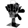 thumbnail image 3 of Ventiladores De Chimenea De 5 Ventilador De Estufa Accionado Por Calor Para Quemadores De Leña, Silencioso Y Ecológico Con Termómetr Soledad Ventilador de estufa alimentado por calor, 3 of 10
