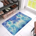 thumbnail image 3 of MKHERT Abstract Goddess Woman Painting in Winter Effect Doormat Rug Home Decor Floor Mat Bath Mat 30x18 inch, 3 of 3