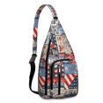 thumbnail image 1 of Journey Friendly Sling Backpack - Lightweight Waterproof Shoulder Bag for Travel, Commute & Daily Adventures, 1 of 4