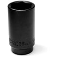 thumbnail image 1 of Performance Tool Socket W154 1/2 Inch Drive; 36 Millimeter; Metric; Front Wheel Drive Axle Nut Socket; Black; Chrome Moly Steel; Single, 1 of 1