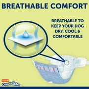 Hartz Comfitables Disposable Dog Diapers, Unisex, Medium, 32ct