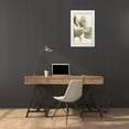 thumbnail image 3 of Vision Studio  12x18 White Modern Wood Framed Museum Art Print Titled - Silvery Botanicals VI, 3 of 4