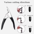 thumbnail image 5 of Acrylic Nail Clipper Nail Trimmer: Professional Nail Clippers, Stainless Nail Cutter, Nail Cutter for Acrylic, False Nail Clipper, Artificial Nail Clipper, Tip Cutter, Nail Tools for Nail Art (Black), 5 of 5
