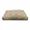 thumbnail image 4 of Geometric Pet House, Japanese Interlocking Pattern with Circles and Flower Blooms Far, Outdoor & Indoor Portable Dog Kennel with Pillow and Cover, 5 Sizes, Multicolor, by Ambesonne, 4 of 5