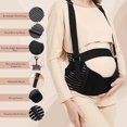thumbnail image 6 of Maternity Belt Pregnancy Support with Shoulder Strap, Adjustable Belly Brace, 6 of 7