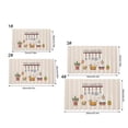 Cabinet Curtain For Kitchen Storage Dustproof Fabric Simple ...